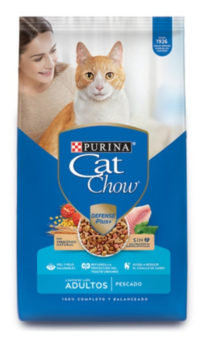 Croqueta Purina Cat Chow Pescado Adulto 9kg