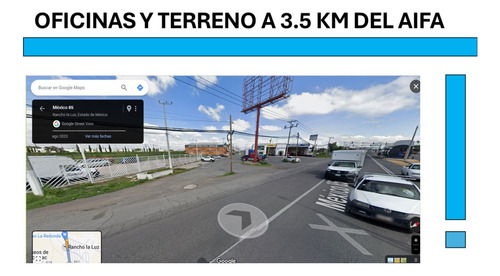 Renta De Oficinas Con Terreno A 3.5 Km Del Aifa