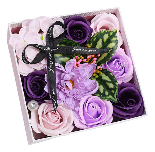 / Sabonete De Banho De Flor Sabonete Rosa Caixa De Presente