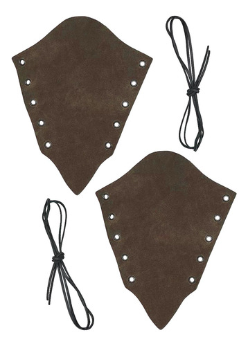 2 Cinturón Medieval Muñequera Guantelete Brazalete Ón