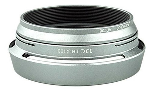 Imagen 2 de 6 de Jjc Lh Jx100 parasol Metal Anillo Adaptador Para Fujifilm
