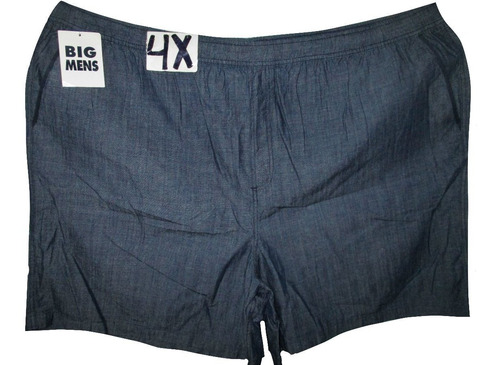Short Bermuda Azul Nevado Casual Hombre Talla 4x Basic Editi