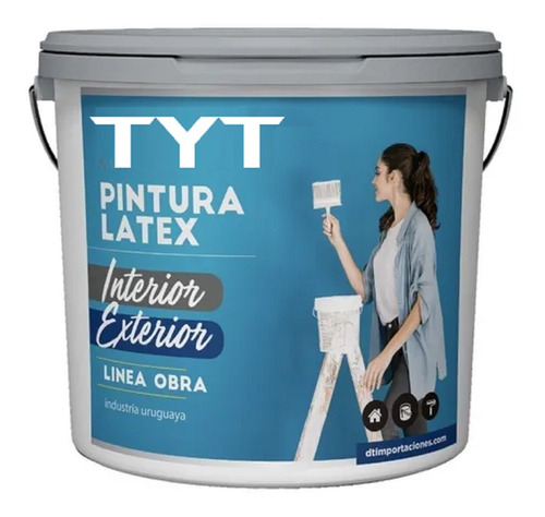 Pintura Latex Interior Antihongo Cubritiva Premium 20l Tyt