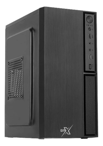 Gabinete Office Brx Sem Fonte Micro Atx F02 Preto