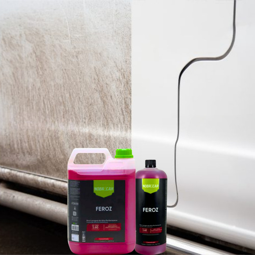 Feroz 5l Shampoo Para Pré Lavagem Sujeira Pesada Automotivo
