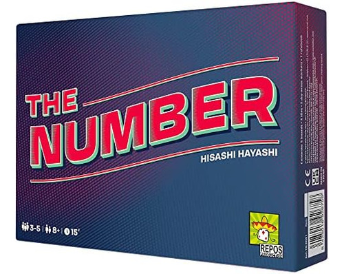 The Number Party Game Divertido Juego De Mesa De Estrategia