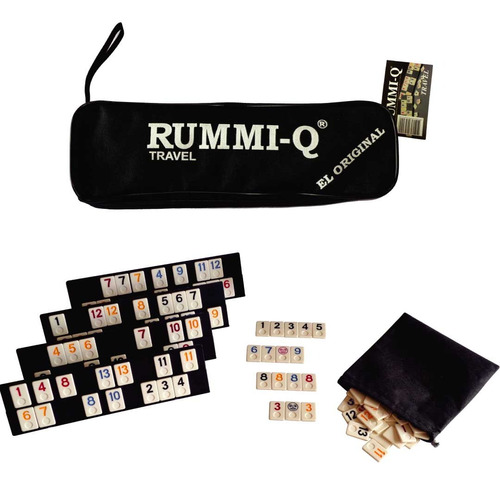 Rummy Q Viajero O Travel Juego De Mesa