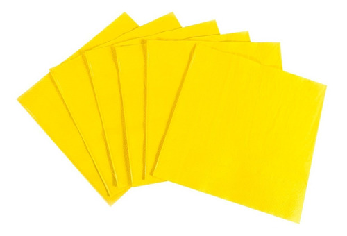 Imagen 1 de 2 de Servilletas De Papel Color Lisas X20 Cotillon
