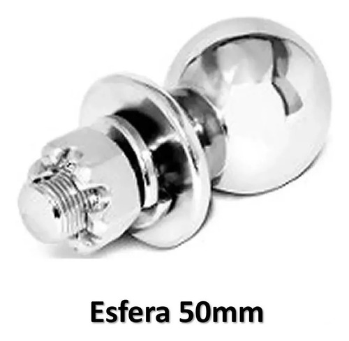 Kit Engate Reboque Bola Aço Capa Aço Inox Tomada Cromada Fio