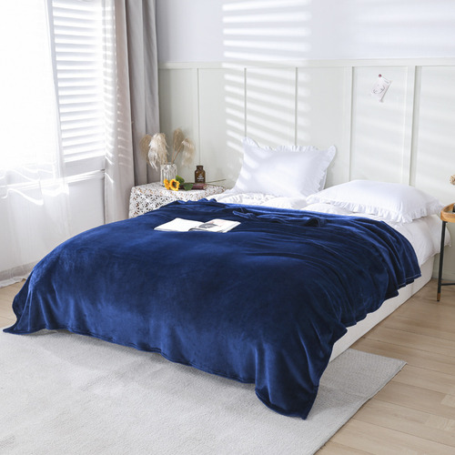 Azul Marinho - 50* 70 Cm (venda Por Atacado): Cobertor De Co