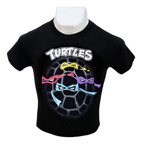 Playera Compatible Con Tortugas Ninja Calidad Premium