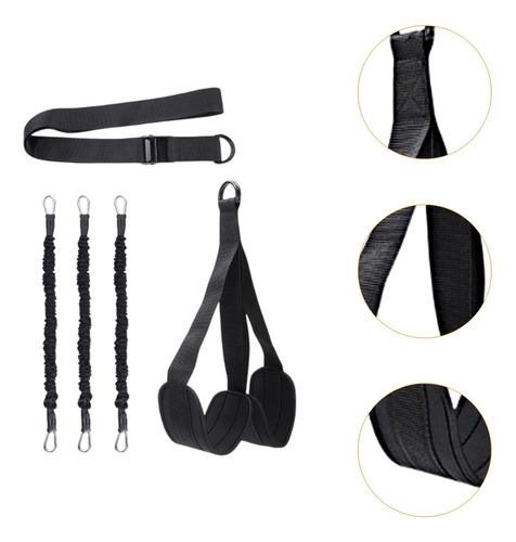A Band Pull Assist Ajustable Con Feet Mat Equipo De