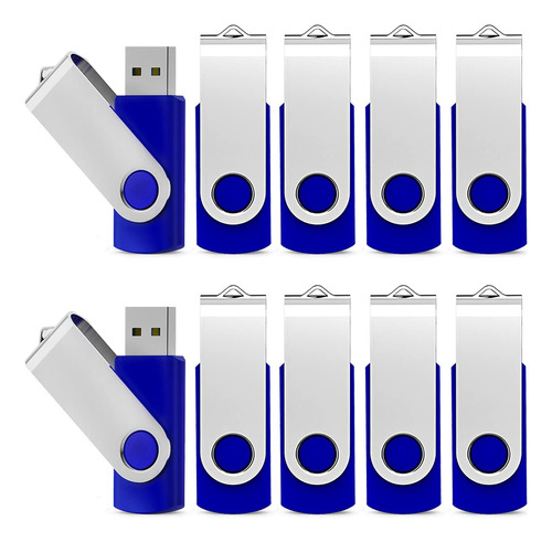 Kexin Unidad Flash Usb De 32 Gb, Paquete De 10 Unidades Flas