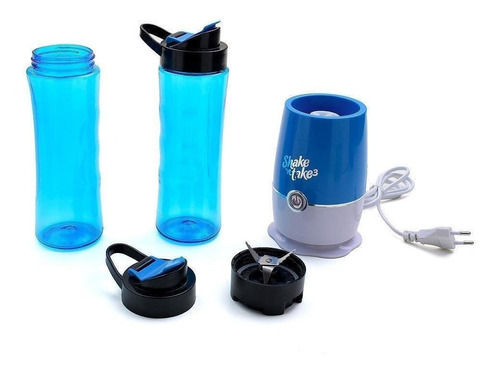 Licuadora Portátil Doble Vaso Shaker Blender Batidos Protein