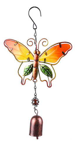 Butterfly Wind Chime Metal Crafts, Bañera De Aluminio Pintad