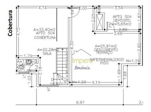 Imagem 26 de 30 de Apartamento Duplex Ed Campo Lazio Com 3 Dormitórios À Venda, 127 M² Por R$ 280.000 - Bosque Dos Eucaliptos - São José Dos Campos/sp - Ad0004
