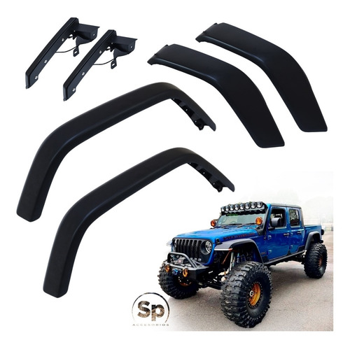 Cantoneras Jeep Wrangler Jl 2019/2021+ Led Slim Rock Crawler