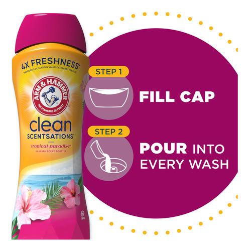 Amplificador De Aromas Para Lavandería Arm & Hammer Clean Sc