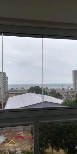 Imagem 10 de 22 de Flat Com 1 Dormitório À Venda, 41 M² Por R$ 240.000,00 - Ocian - Praia Grande/sp - Fl0007