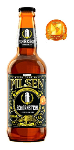 Cerveja Artesanal Schornstein Pilsen Clara 500ml