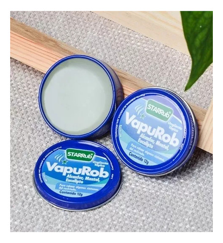 Ungüento Mentol Crema Pomada De Eucalipto Congestión Picor