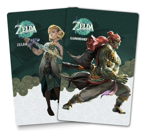 2 Tarjetas Nfc Amiibo - Zelda: Tears Of The Kingdom