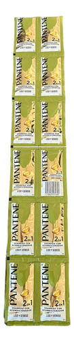 Shampoo 2en1 Liso Y Sedoso Pantene Hotelero 24sobres De 10ml