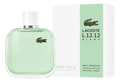 Lacoste L.12.12 Blanc Eau Fraîche Edt 100ml Hombre