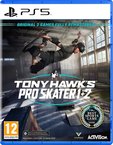 Imagem do produto Tony Hawk's Pro Skater 1+2 PS5 - Físico em Mercado Livre