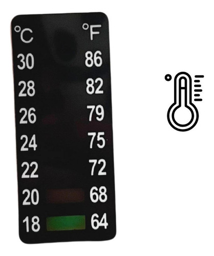 Peque De 10 Piezas En Tiras De Indicador De Temperatura De