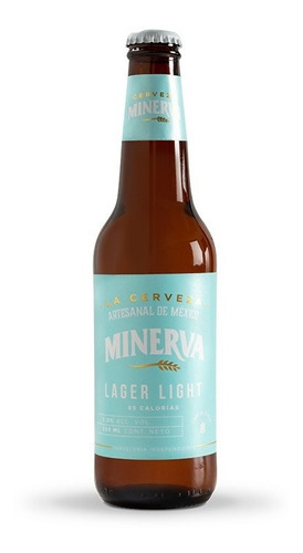 Imagen 2 de 4 de Cerveza Minerva Lager Light 12 Pack