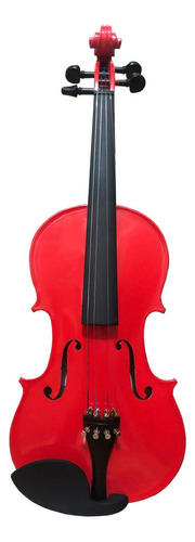 Violin Pearl River Mv005rd 4/4 Estudiante Rojo Con Estuche