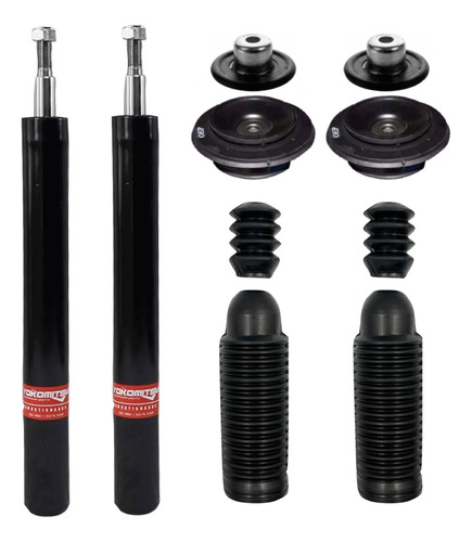 Amortiguadores Del P/ Pointer 1.8l 2000 2001 C/ Bases Gomas