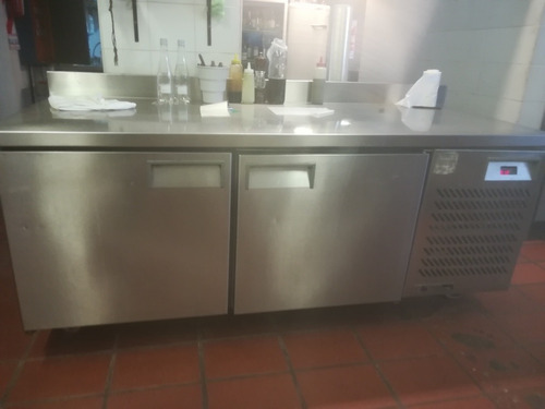 Heladera Mostrador Acero Inoxidable Ingeniería Gastronomica