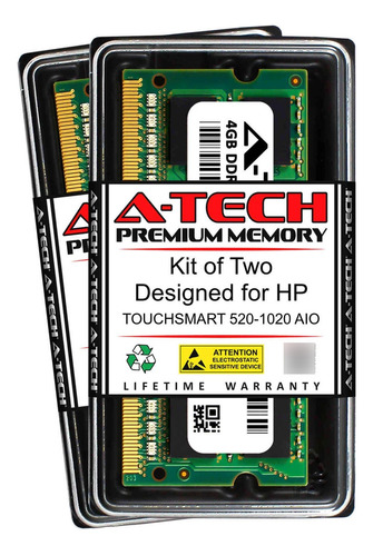 Memoria Ram Para Hp Touchsmart Aio Sodimm Pine Ecc Gb