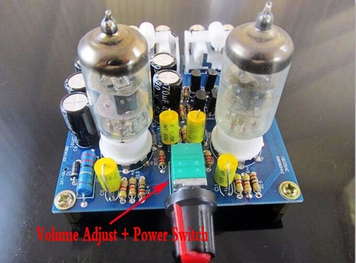 Imagen 5 de 7 de Kit P/armar Preamplificador Valvular De Audio + Gabinete