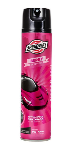 Silicona Para Auto Speedway Aerosol X 420 Cc Berry