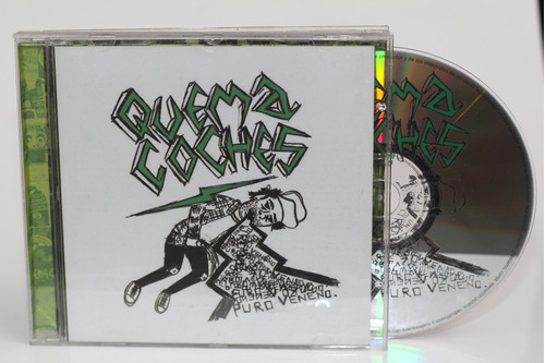 Cd Quema Coches Puro Veneno 2013 Punk