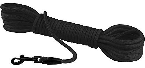 Bronzedog Check Cord 30ft Long Dog Training Leash Tracking L