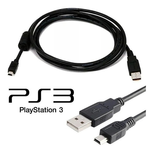 Cable Carga Para Joystick Sony Original Play3 Ps3 3 Metros