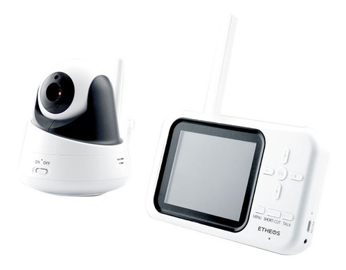 Baby Monitor Etheos Pantalla Lcd 3,5 300m Visión Nocturna