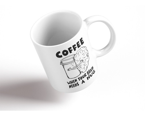 Imagem 3 de 5 de Caneca Cérebro Café