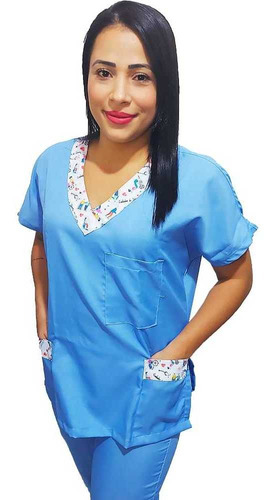 Scrub Hospitalar Conjunto Medicina Enfermagem