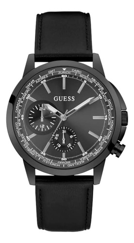 Reloj Pulsera Guess Gw0540g3 Del Dial Negro