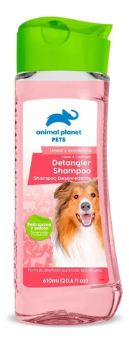 Shampoo Para Perro Animal Planet Desenredante 610 Ml
