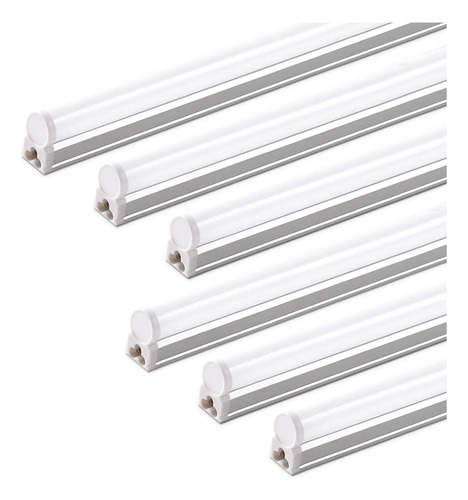 Barrina Lampara Led T5 Integrada De3 Pie 6500 K (blanco Luz