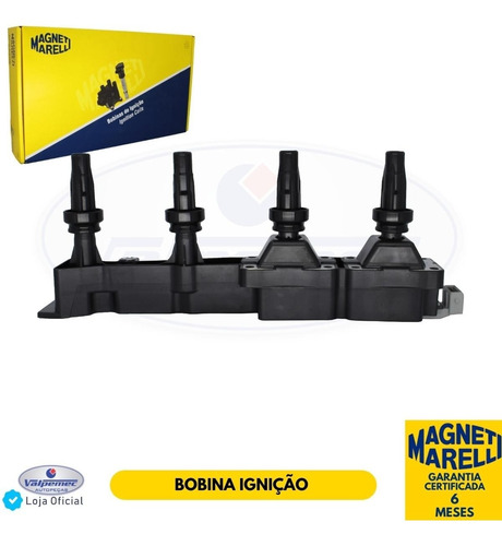 Bobina Ignição 4 Pinos Citroen C3 1.6 16v