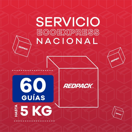 Imagen 1 de 1 de 60 Guías Prepagadas Ecoexpress Hasta 5 Kg