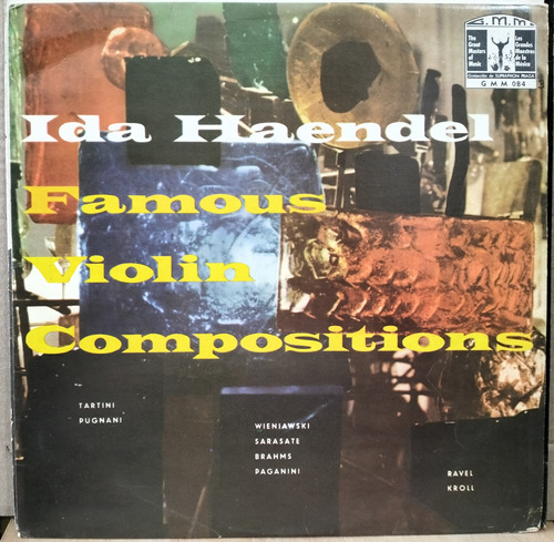 Lp Ida Haendle - Famous Violin Compositions 