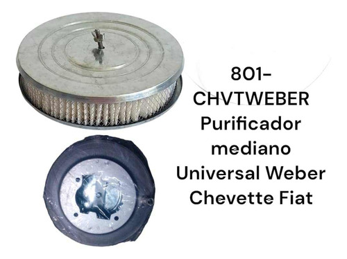 Purificador Aire Universal Chevette Weber